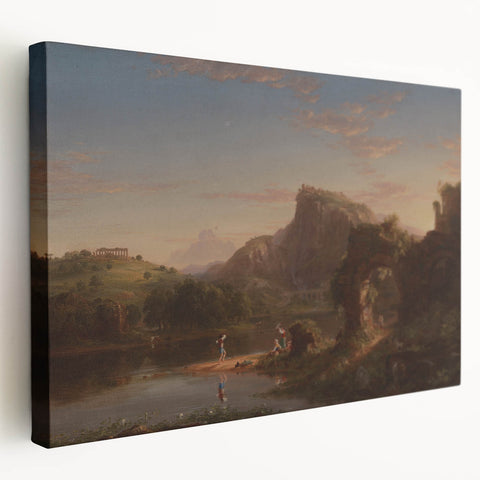 L’Allegro by Thomas Cole - Romanticism Landscape Art Print