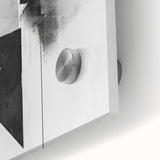 Framed Dining Room Prints – Black & White Geometric Wall Art