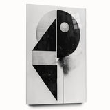 Framed Dining Room Prints – Black & White Geometric Wall Art