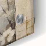 Textured Floral Living Room Wall Art - Modern Canvas & Framed Print