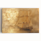 Vibrant abstract landscape wall art on stretched canvas, showcasing bold colors and fluid shapes, ideal for modern home decor and artistic expression.