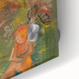 Expressionism Wall Art - Mother with Children in Nature Scene