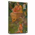Expressionism Wall Art - Mother with Children in Nature Scene