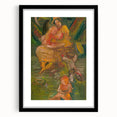 Expressionism Wall Art - Mother with Children in Nature Scene
