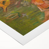 Expressionism Wall Art - Mother with Children in Nature Scene