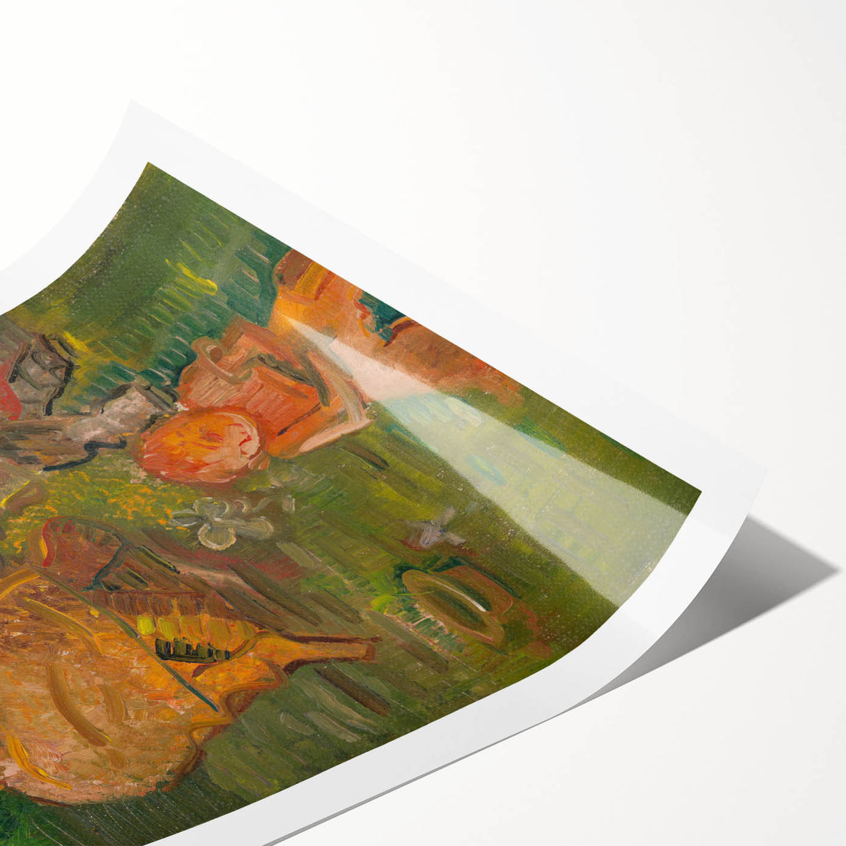 Expressionism Wall Art - Mother with Children in Nature Scene