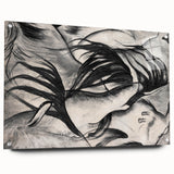 Abstract Animal Forms - Expressive Modern Wall Art in Monochrome