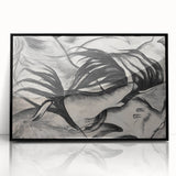 Abstract Animal Forms - Expressive Modern Wall Art in Monochrome