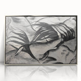 Abstract Animal Forms - Expressive Modern Wall Art in Monochrome