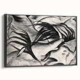 Abstract Animal Forms - Expressive Modern Wall Art in Monochrome