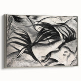 Abstract Animal Forms - Expressive Modern Wall Art in Monochrome