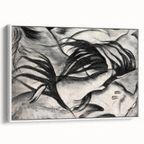 Abstract Animal Forms - Expressive Modern Wall Art in Monochrome