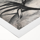 Abstract Animal Forms - Expressive Modern Wall Art in Monochrome