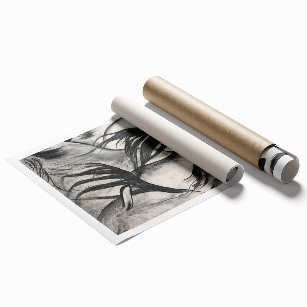 Abstract Animal Forms - Expressive Modern Wall Art in Monochrome