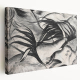 Abstract Animal Forms - Expressive Modern Wall Art in Monochrome