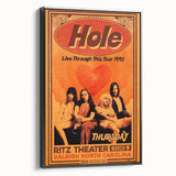 Hole Retro Wall Art – Vintage Live Through This Tour 1995 Print