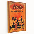 Hole Retro Wall Art – Vintage Live Through This Tour 1995 Print