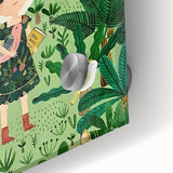 Children’s Wall Decor – Jungle Adventure Illustration for Kids