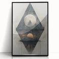 Modern Dining Room Art – Geometric Abstract Dining Wall Decor