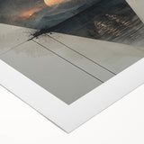 Modern Dining Room Art – Geometric Abstract Dining Wall Decor