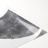 Abstract figurative art print showcasing vibrant colors and dynamic shapes, rolled for easy transport, ideal for modern home decor in living spaces or galleries.