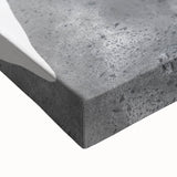 Close-up of an abstract figurative stretched canvas artwork, showcasing vibrant colors and dynamic shapes, perfect for modern home decor. Ideal for art enthusiasts seeking unique wall decorations.