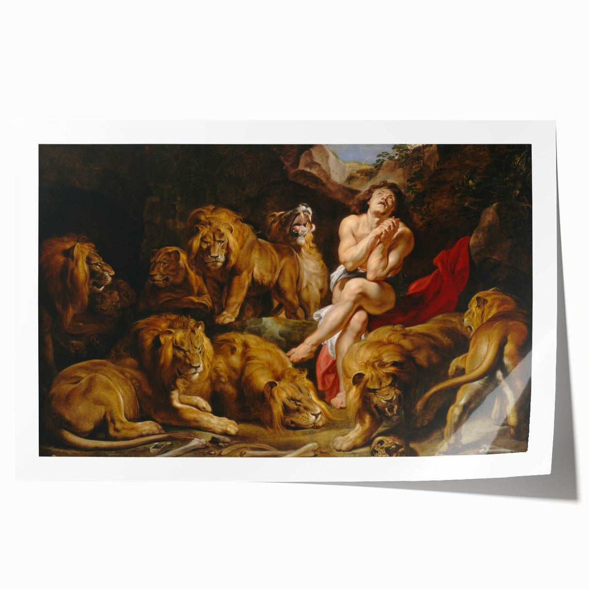 Rococo Art Print – Elegant Antique Design for Timeless Décor