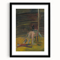 Expressionism Wall Art - Circus Motif with Horse and Performer Scene