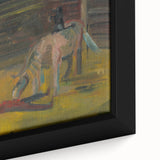 Expressionism Wall Art - Circus Motif with Horse and Performer Scene