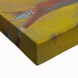 Expressionism Wall Art - Circus Motif with Horse and Performer Scene