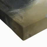 Large art of a black and white landscape painting on stretched canvas, depicting fruits, ideal for bedroom wall decor.