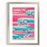 Humble Pie Retro Wall Art – Vintage Rainbow Theatre Concert Print