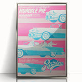 Humble Pie Retro Wall Art – Vintage Rainbow Theatre Concert Print