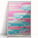 Humble Pie Retro Wall Art – Vintage Rainbow Theatre Concert Print