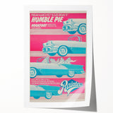 Humble Pie Retro Wall Art – Vintage Rainbow Theatre Concert Print