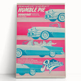 Humble Pie Retro Wall Art – Vintage Rainbow Theatre Concert Print