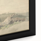 Realism Art Prints - The Fallen Tree Nature Study Canvas Art Print