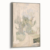 A Road Through a Wood - Romanticism Landscape Art Print