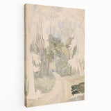 A Road Through a Wood - Romanticism Landscape Art Print