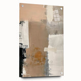 Elegant Dining Room Wall Art – Neutral Abstract Canvas Decor