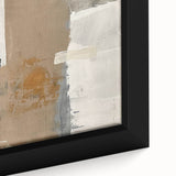 Elegant Dining Room Wall Art – Neutral Abstract Canvas Decor