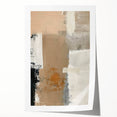 Elegant Dining Room Wall Art – Neutral Abstract Canvas Decor
