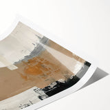 Elegant Dining Room Wall Art – Neutral Abstract Canvas Decor