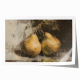 Extra large rolled print featuring an assortment of fruits in vibrant colors, ideal for art wall dining room.