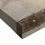 Large art depicting a close-up of assorted fruits in black and white on a stretched canvas, suitable for bedroom wall decor.