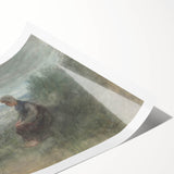 Girl in the Dunes by Jozef Israëls: Serene Coastal Impressionist Art