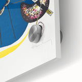 Vibrant Abstract Modern Art Print - Kleine Welten II by Wassily Kandinsky