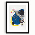 Vibrant Abstract Modern Art Print - Kleine Welten II by Wassily Kandinsky