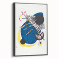 Vibrant Abstract Modern Art Print - Kleine Welten II by Wassily Kandinsky