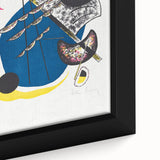 Vibrant Abstract Modern Art Print - Kleine Welten II by Wassily Kandinsky